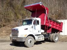 2005 PETERBILT Model 335 Single Axle Dump Truck, VIN# 2NPLHD7XX5M862807, powered by Cat C-7 diesel