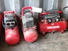 (2) HYPER TOUGH and (1) CRAFTSMAN Electric Air Compressor (North Spring Street - Blairsville)