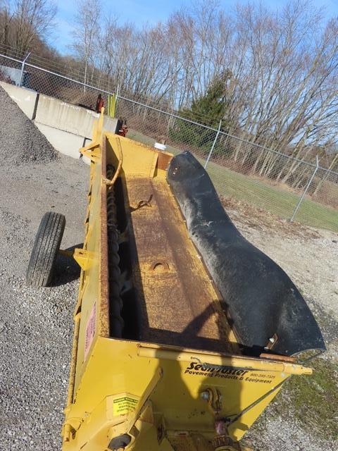 SEAL MASTER Model R20, 10' Truck Mount Aggregate Chip Spreader, s/n H2330-154, equipped with