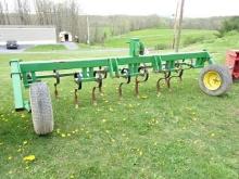 12' Chisel Plow, with transport wheels (3-Point Hitch)