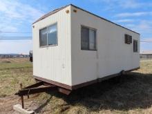 1988 JOBSITE Model 824RF0, 8' x 20' Single Axle Office Trailer, s/n 2488848, equipped with single