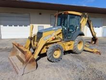 2001 JOHN DEERE Model 310SG, 4x4 Tractor Loader Extend-A-Hoe, s/n 895944, powered by JD 4 cylinder