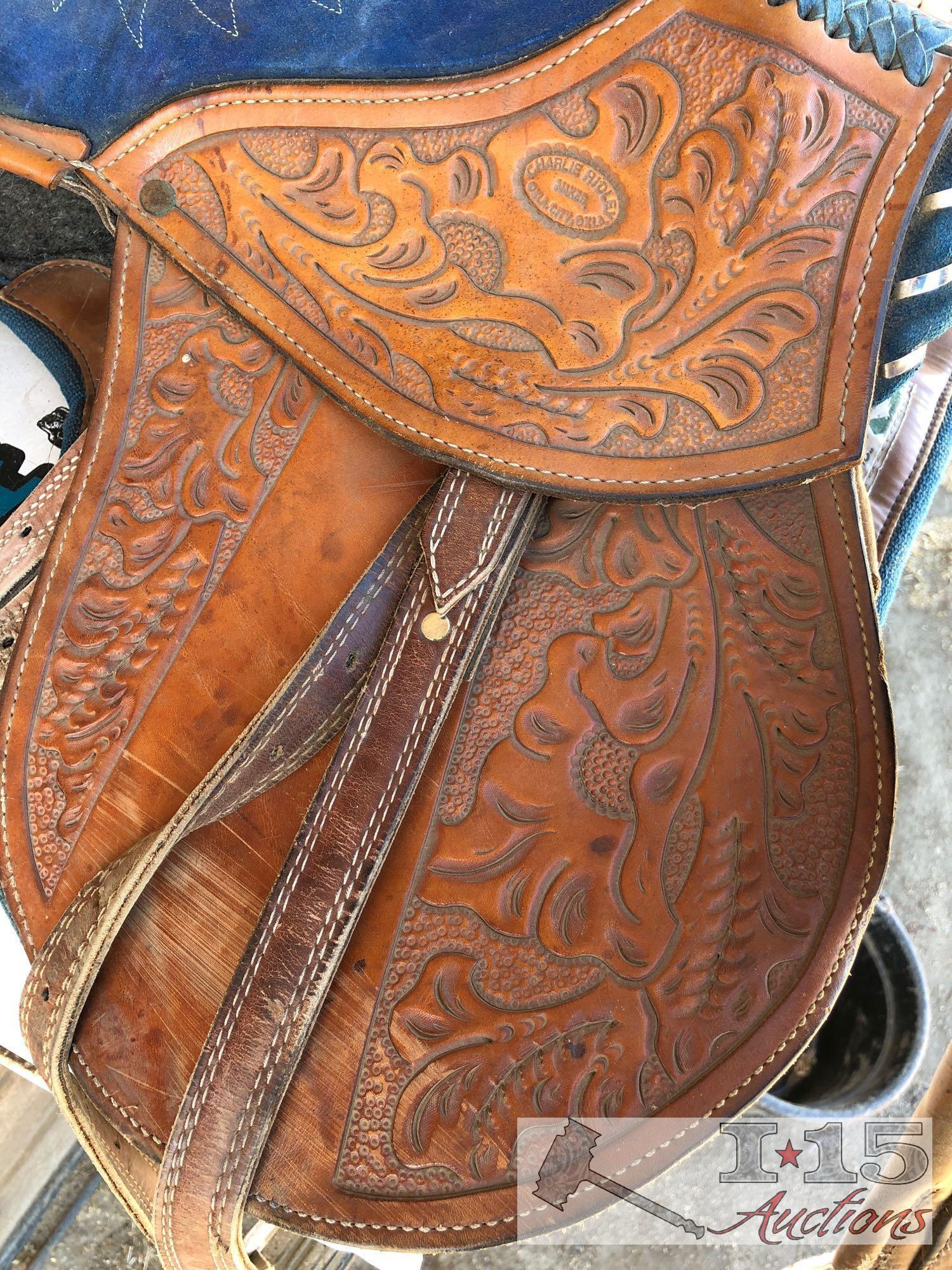 Gallup saddle with pad