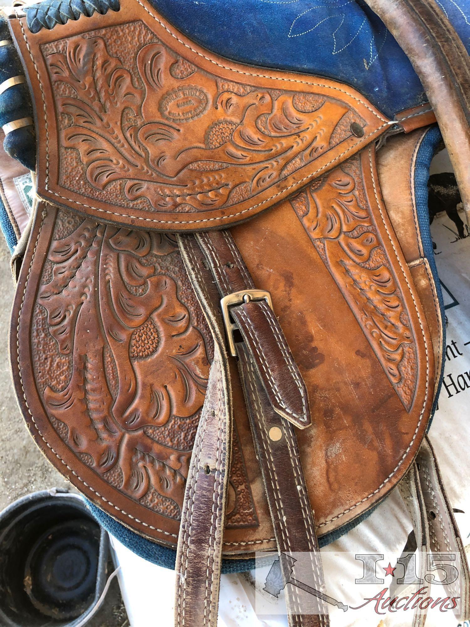 Gallup saddle with pad