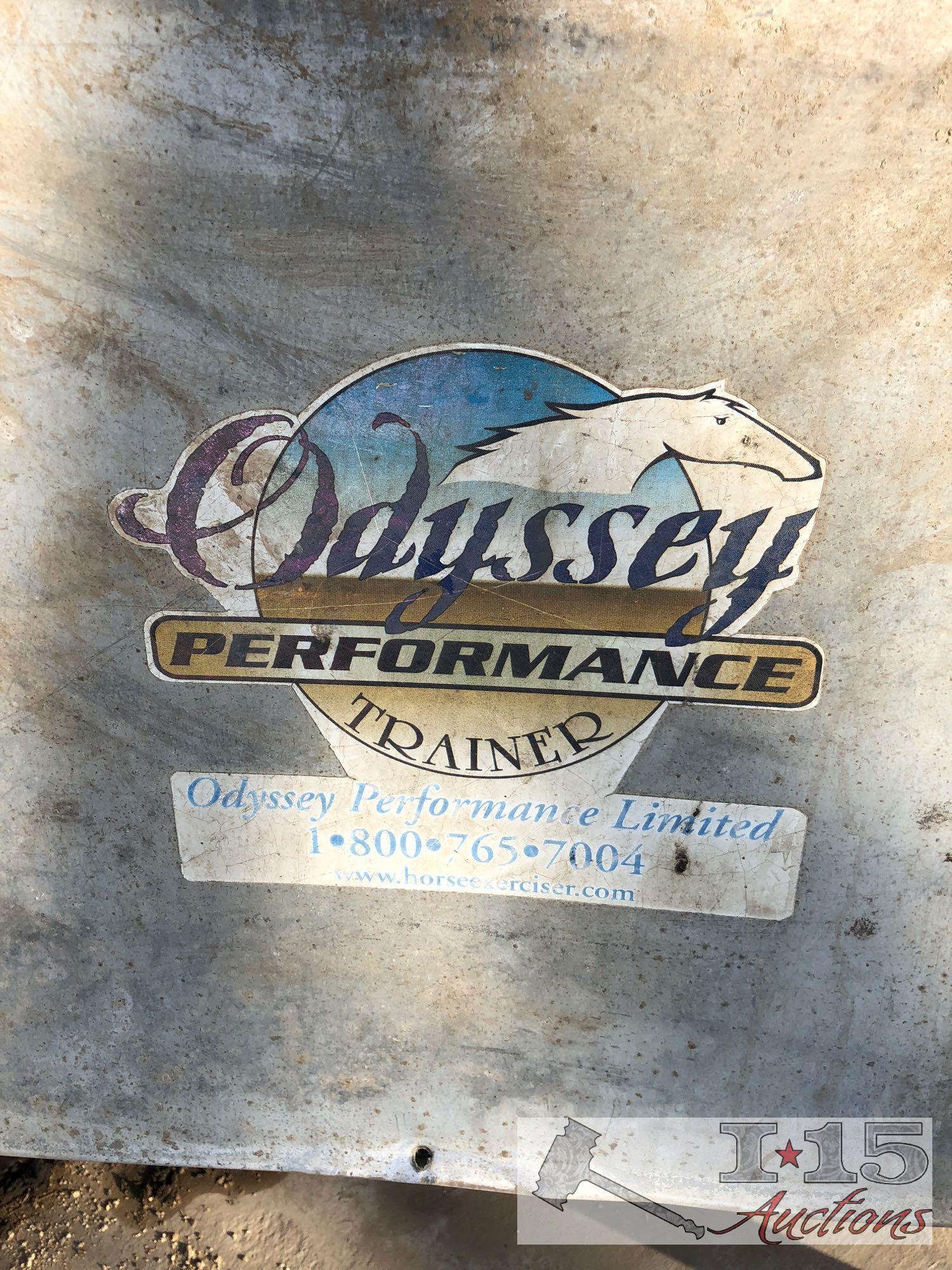Odyssey performance 8 horse trainer 65ft diameter Euroxciser