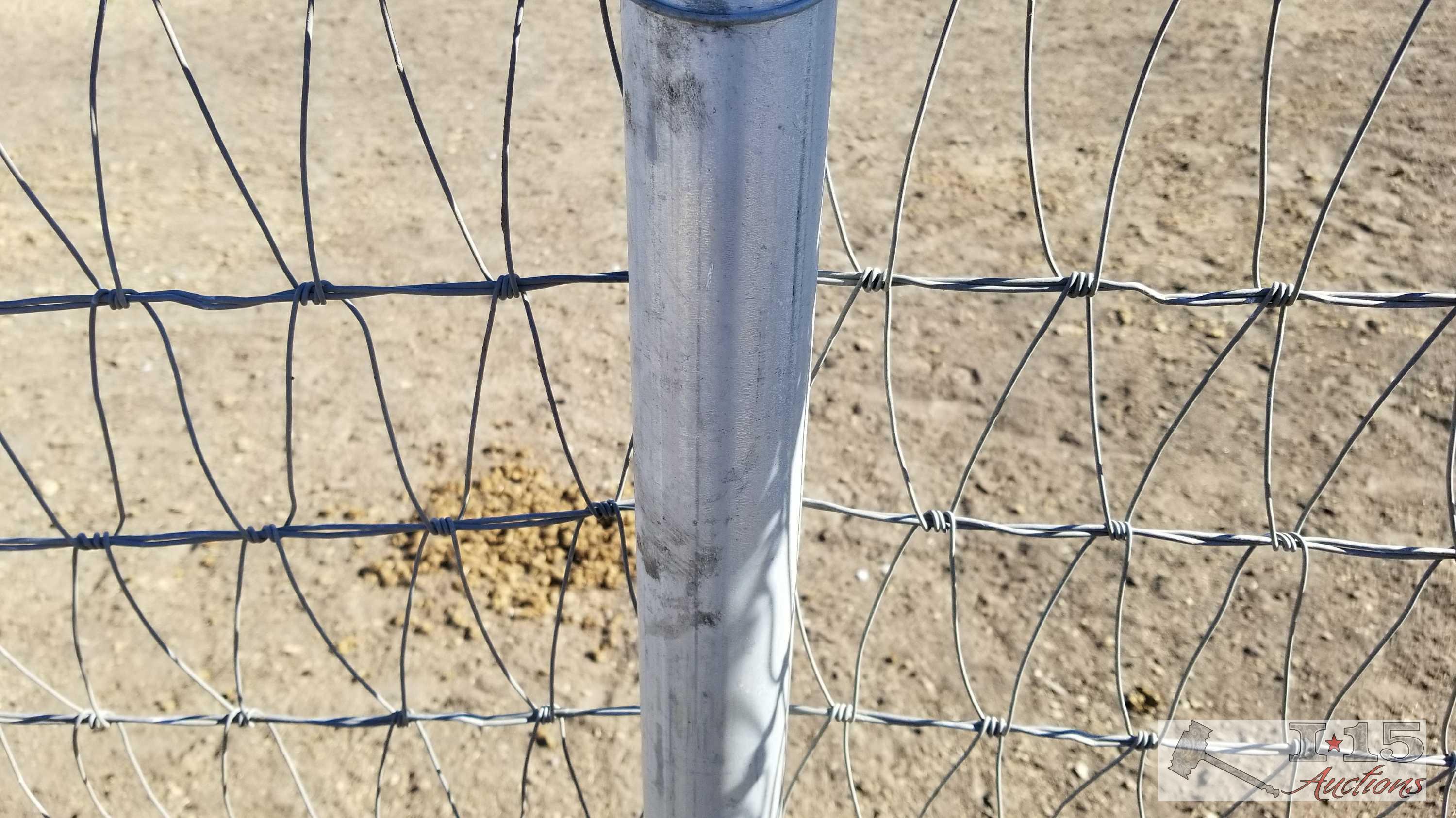Approx. 3,850' of 5' Tall Fencing with Partial Double Post