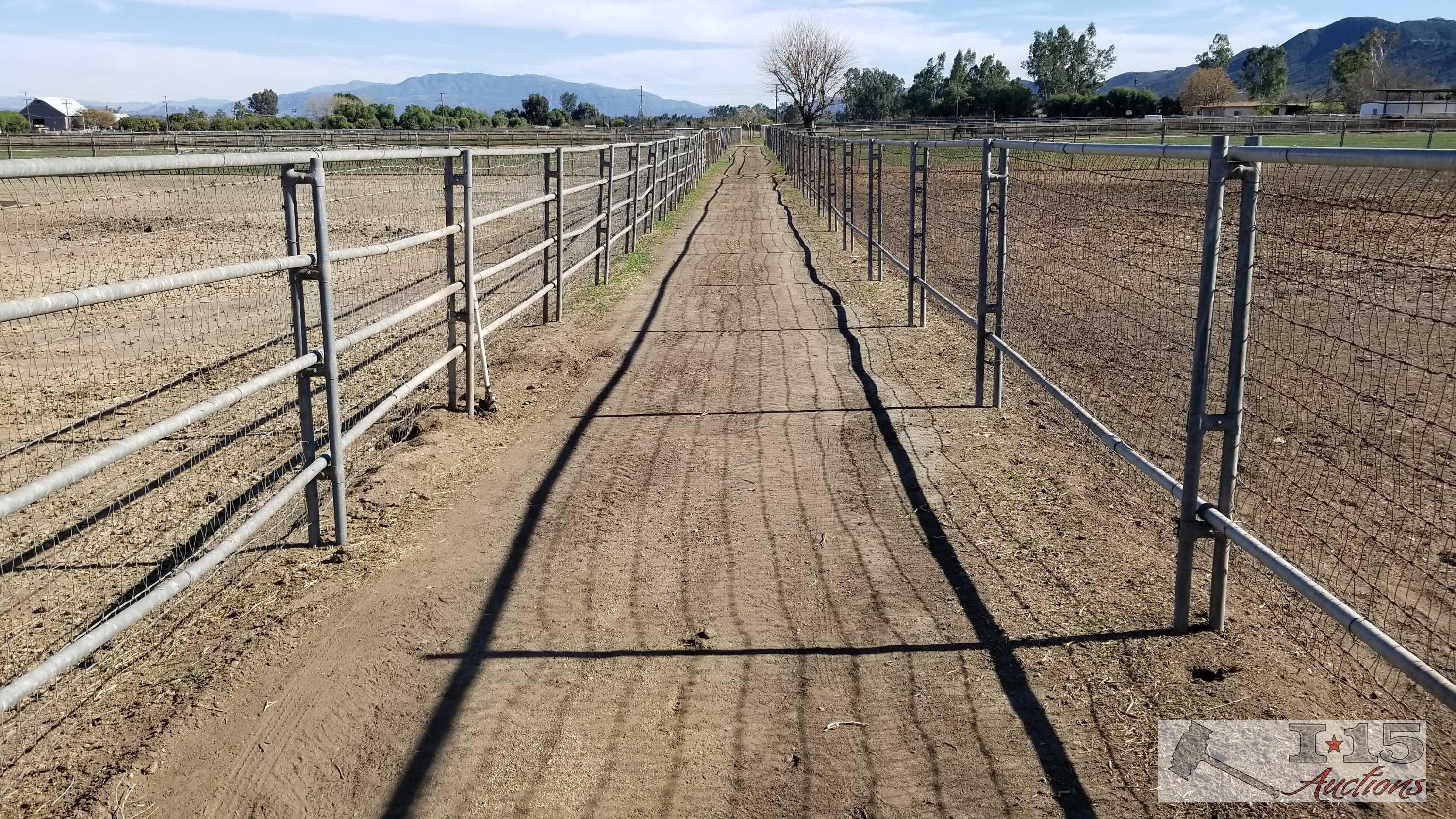 Approx. 3,850' of 5' Tall Fencing with Partial Double Post