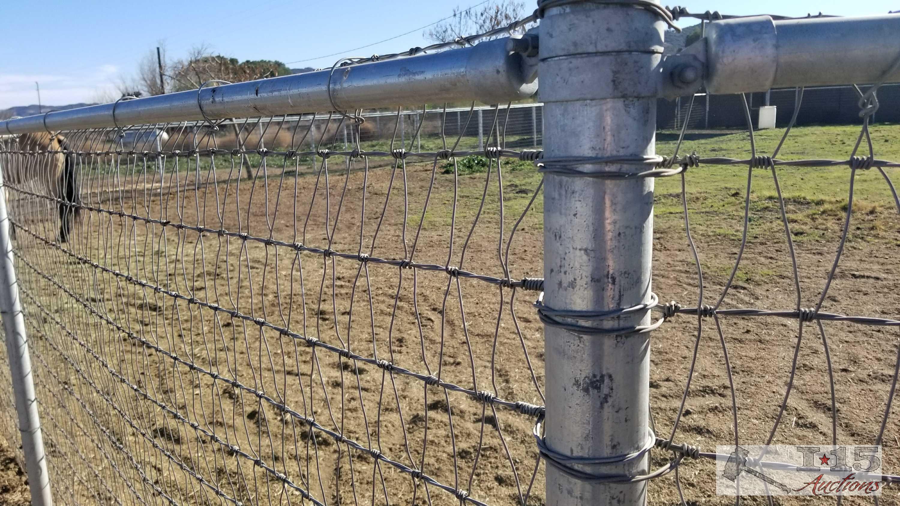 Approx. 510' of V Mesh Fencing