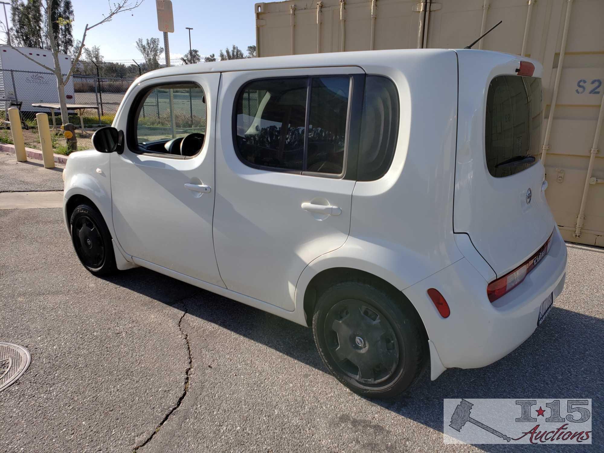 2009 Nissan Cube 4D Wagon with Current Smog, ONLY 36,XXX MILES!!