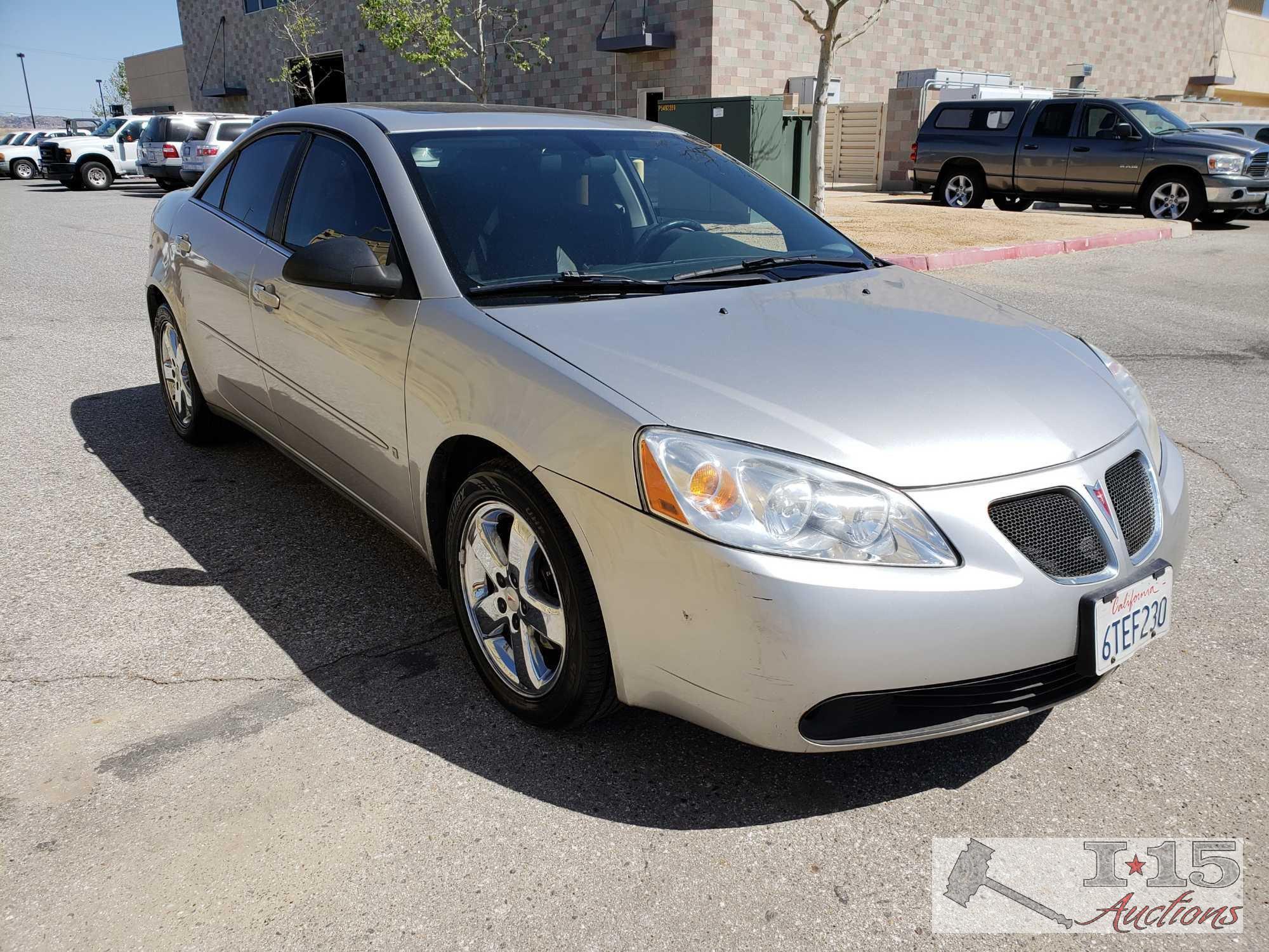 2005 Pontiac G6 GT Silver with Current Smog!!