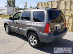 2005 Mazda Tribute Grey with Current Smog, ONLY 95,XXX MILES!!