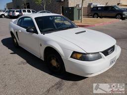 1999 Ford Mustang White (dealer or out of state only)