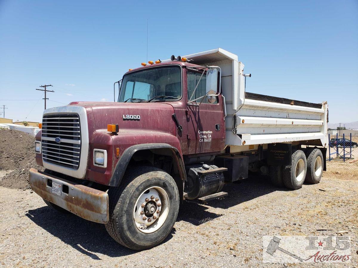 1999 Ford L8000 Dump Truck with 16' Box, WATCH VIDEO!!!