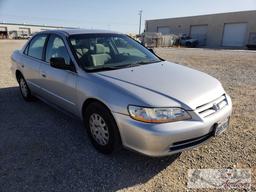 2002 Honda Accord Sedan Silver With cold A/C (CURRENT SMOG), CLEAN AUTO REPORT!!!