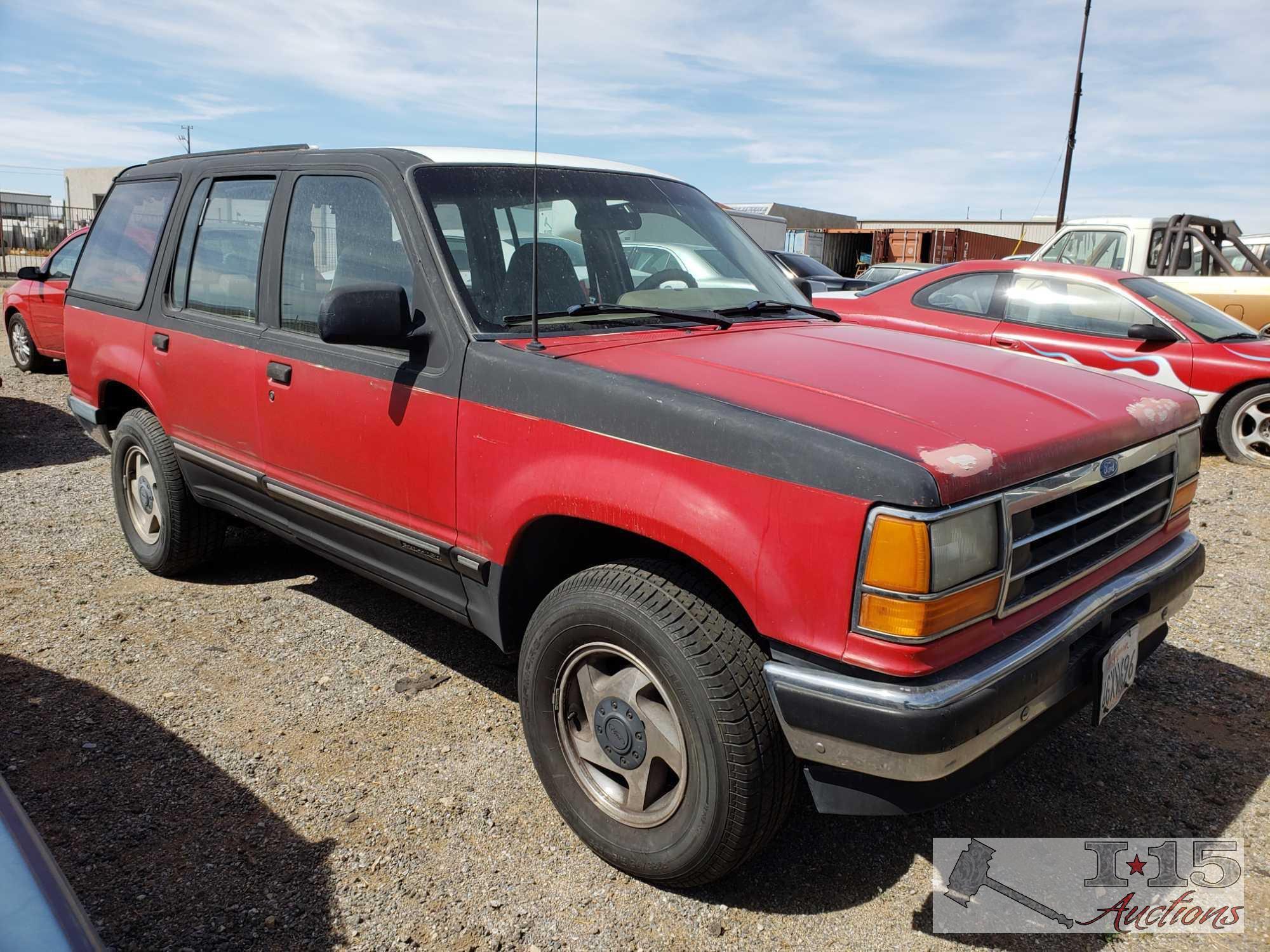 1991 Ford Explorer, DEALER OR OUT OF STATE ONLY!!!