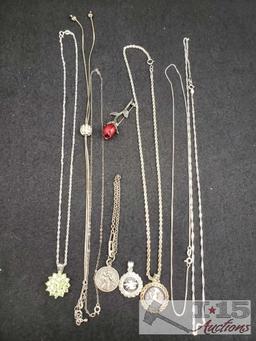 Sterling Silver Necklaces and Pendants