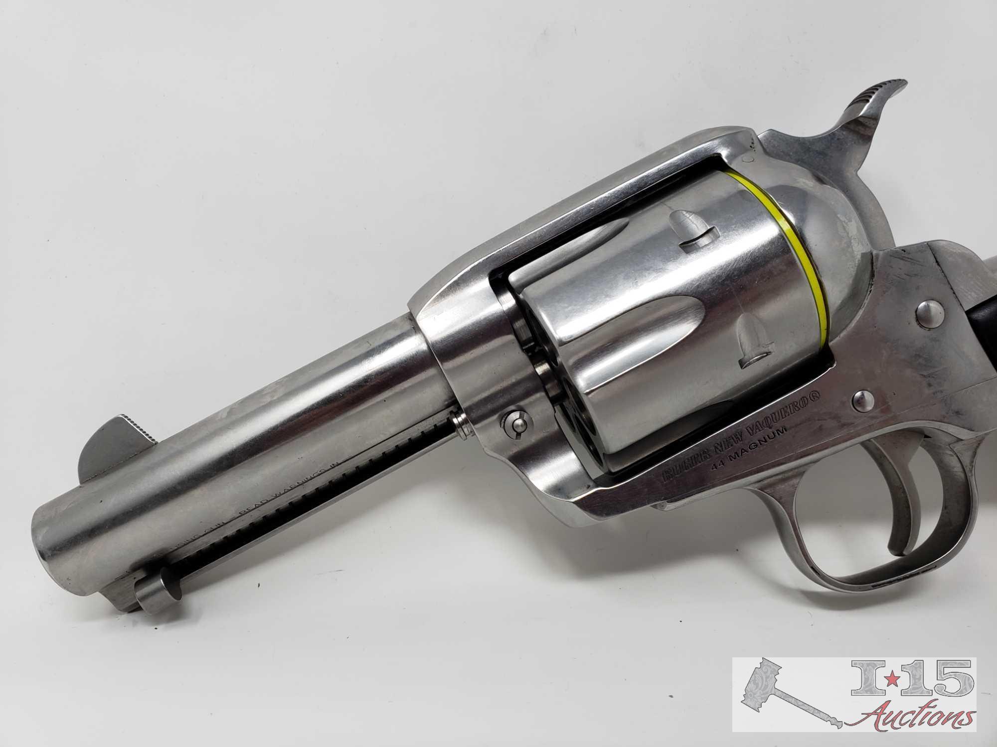 New, Ruger New Vaquero .44 Mag Revolver