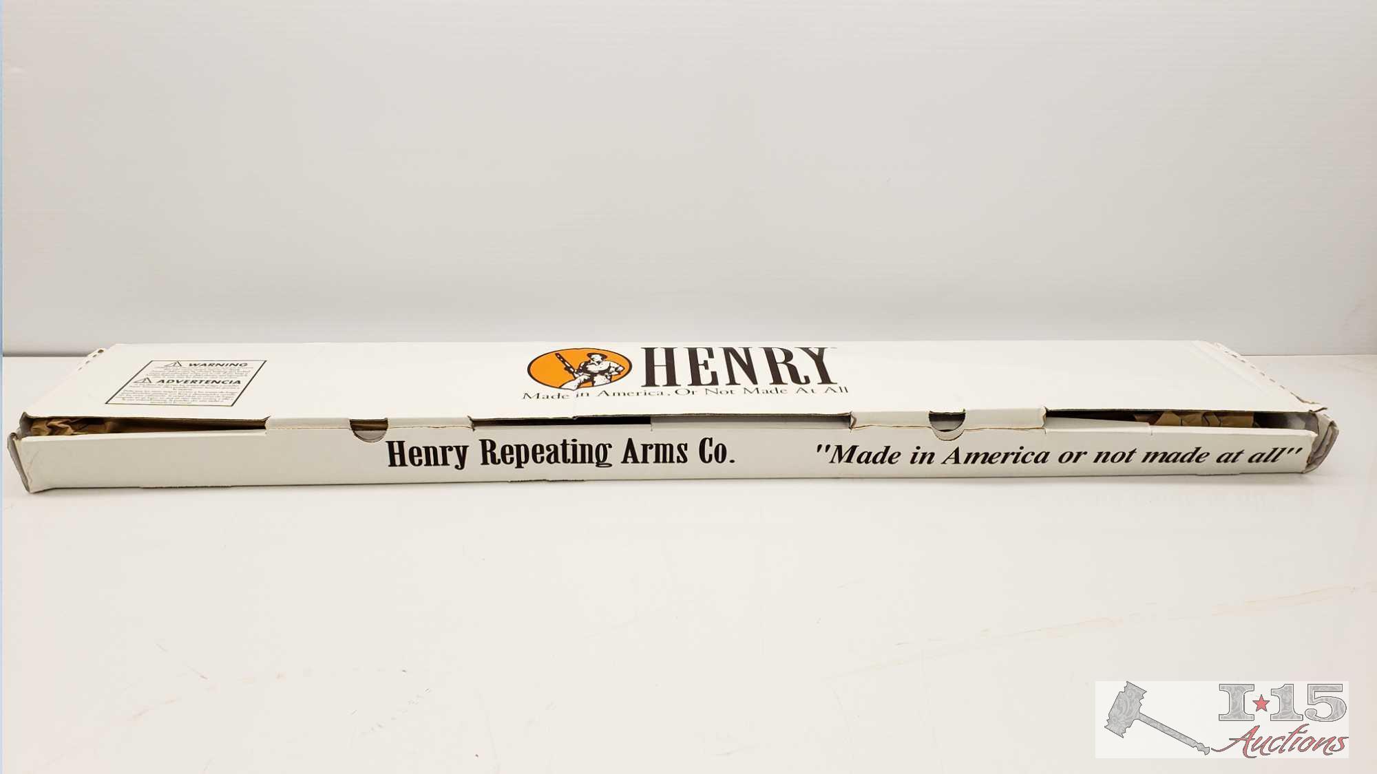 New, Henry Repeating Arms Golden Boy .17HMR Model: H004v