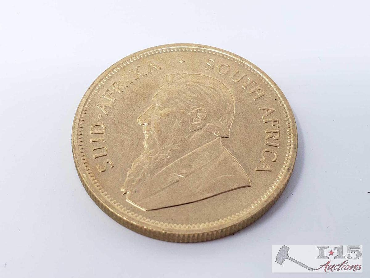 1978 Krugerrand 1ozt Fine .999 Gold Coin