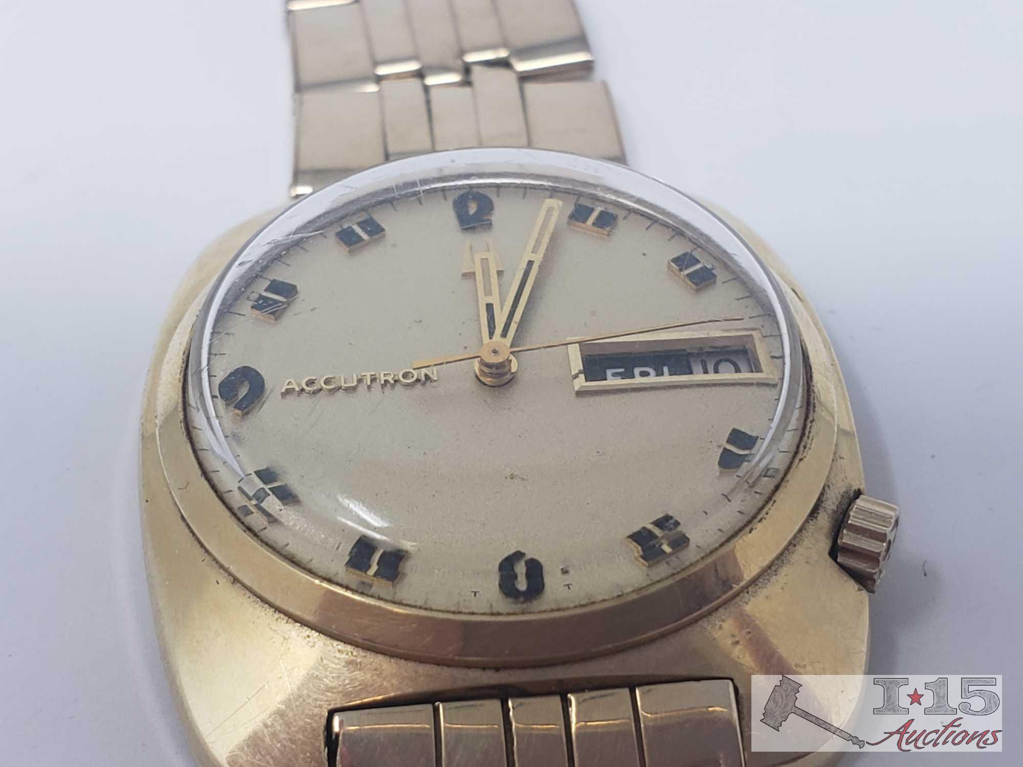 14k Gold Bulova Watch
