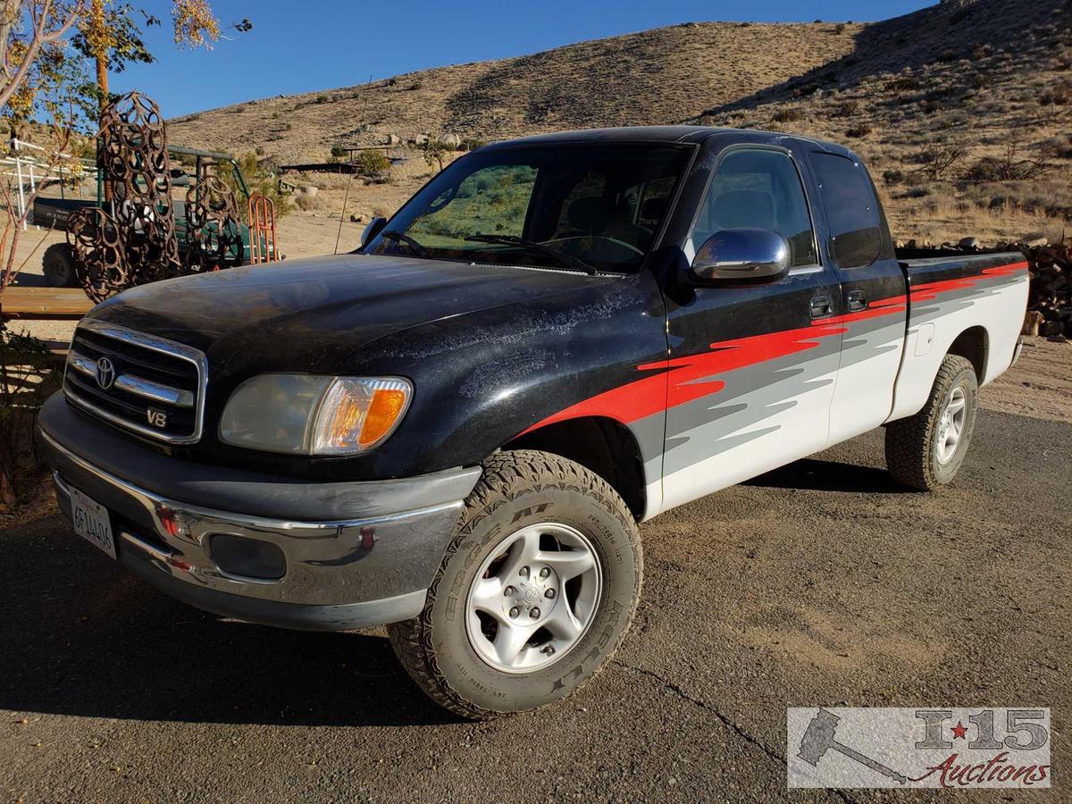 2000 Toyota Tundra Access Cab Truck. Current Smog!!! See Video!