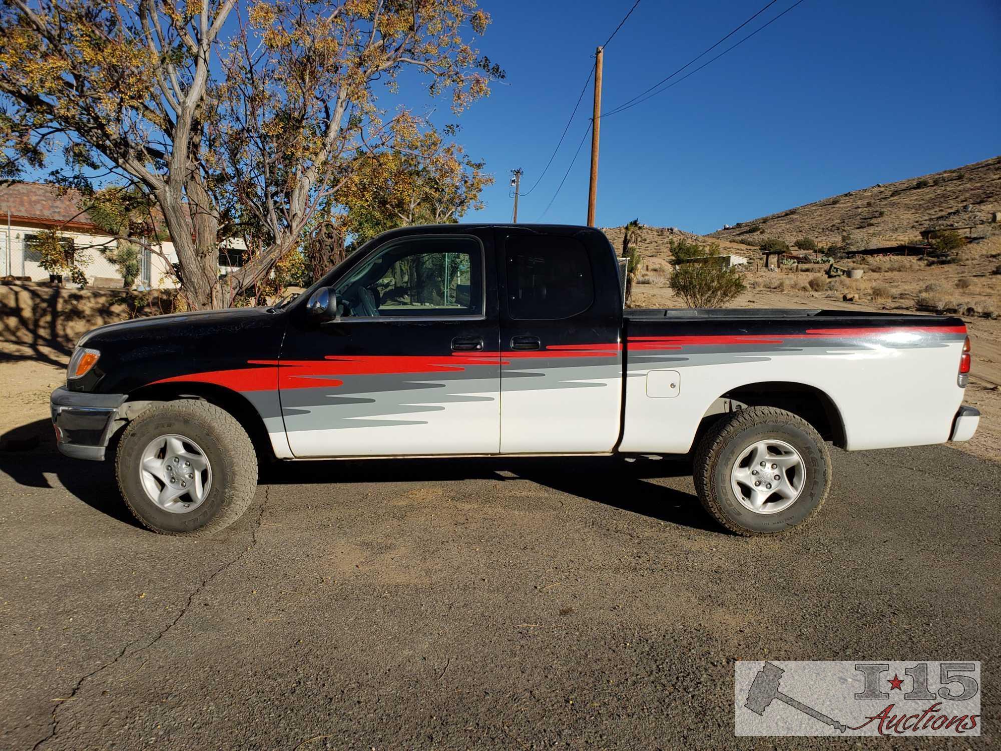 2000 Toyota Tundra Access Cab Truck. Current Smog!!! See Video!