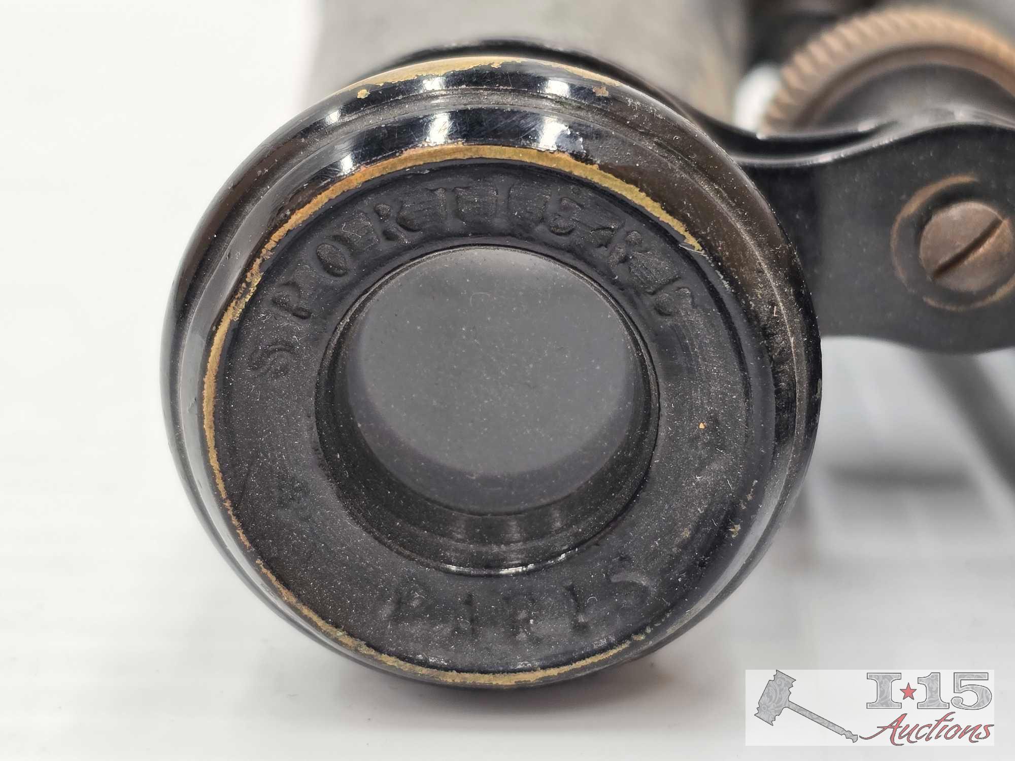 (2) Vintage and Antique Binoculars