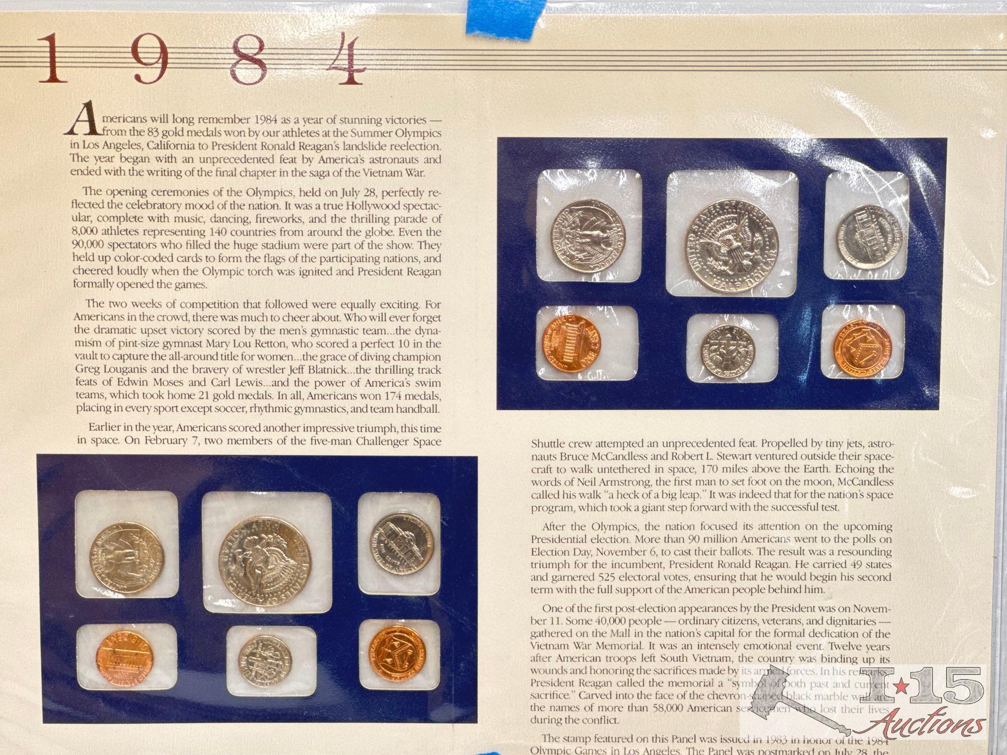 1984-1986 U.S. Mint Sets