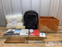 Mattress Cover, Backpack, Books, Basket & More