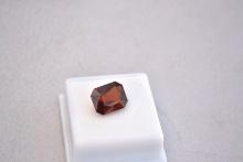 10.25 Carat Scissor Cut Hessonite Garnet