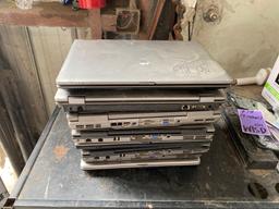 (9) HP Laptops