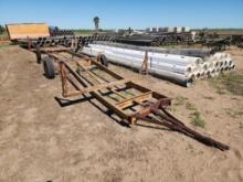 Irrigation Pipe 28'x7'7" Trailer......28FT X 7FT 7IN.