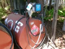 FUEL TANK WITH ELECTRIC 12V PUMP