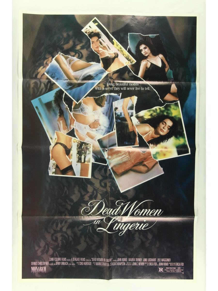 Dead Women in Lingerie Movie Poster One Sheet