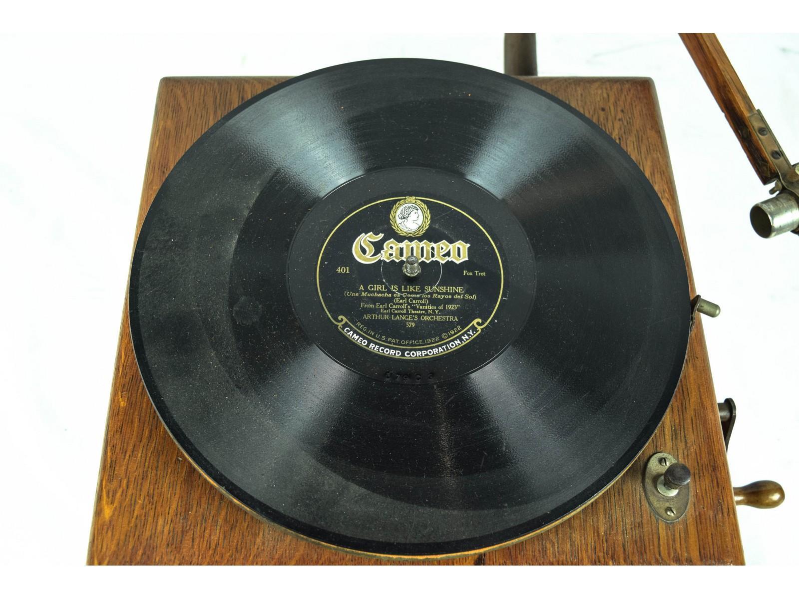 Victor M Front Mount Horn Phonograph