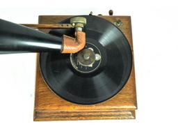 Victor M Front Mount Horn Phonograph