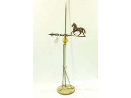 Weathervane Horse with Amber Ball