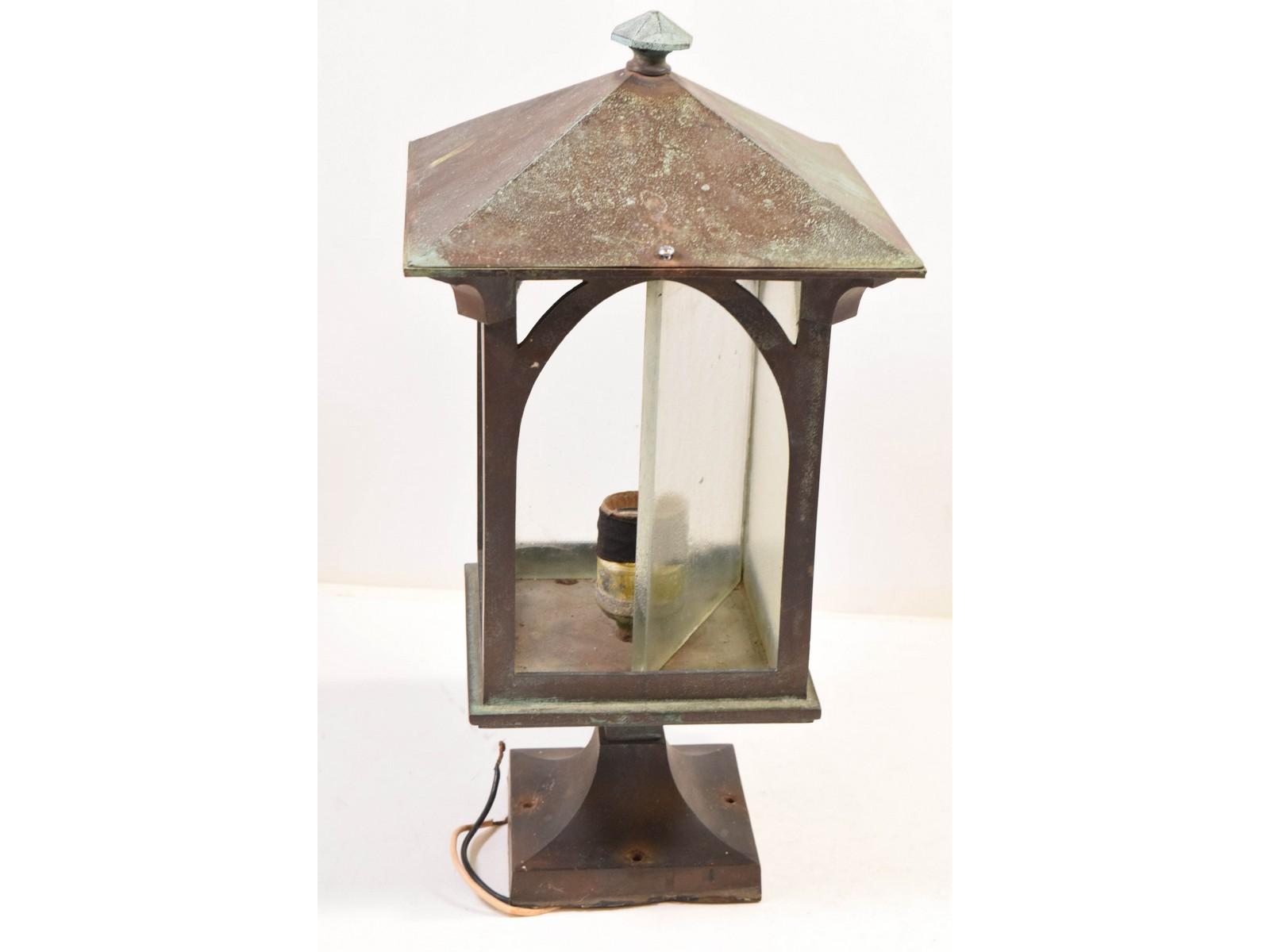Vintage Post Lamp