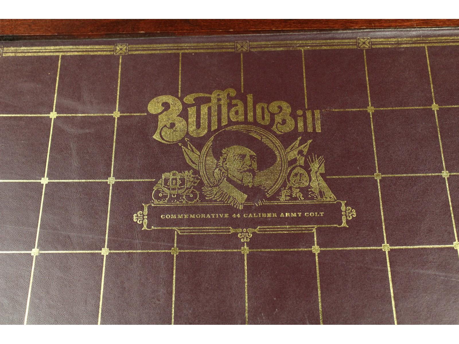 Cased Buffalo Bill Commemorative 44 Cal Army Colt