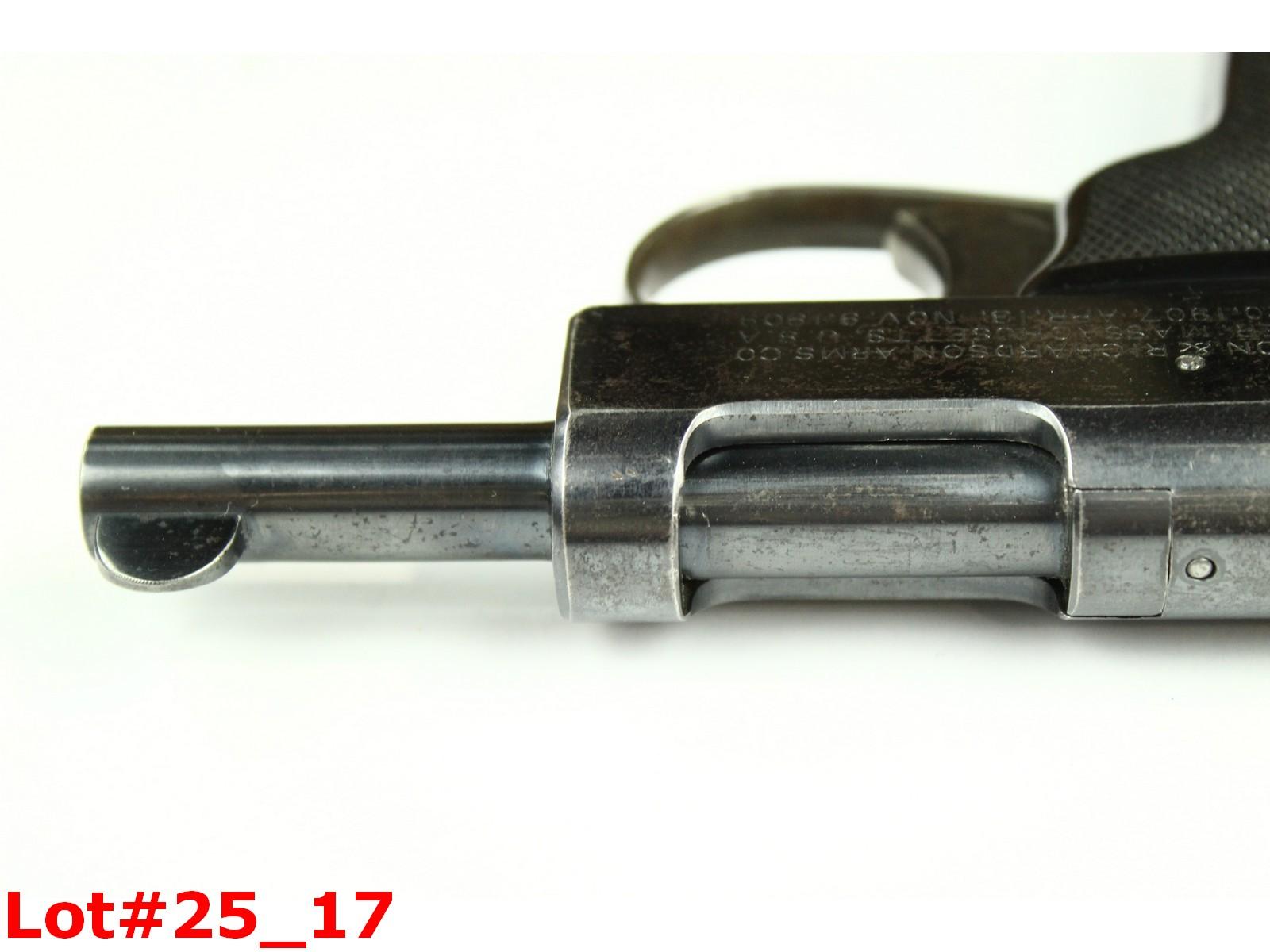 H&R Model 1907 Self Loading 32 Caliber Pistol