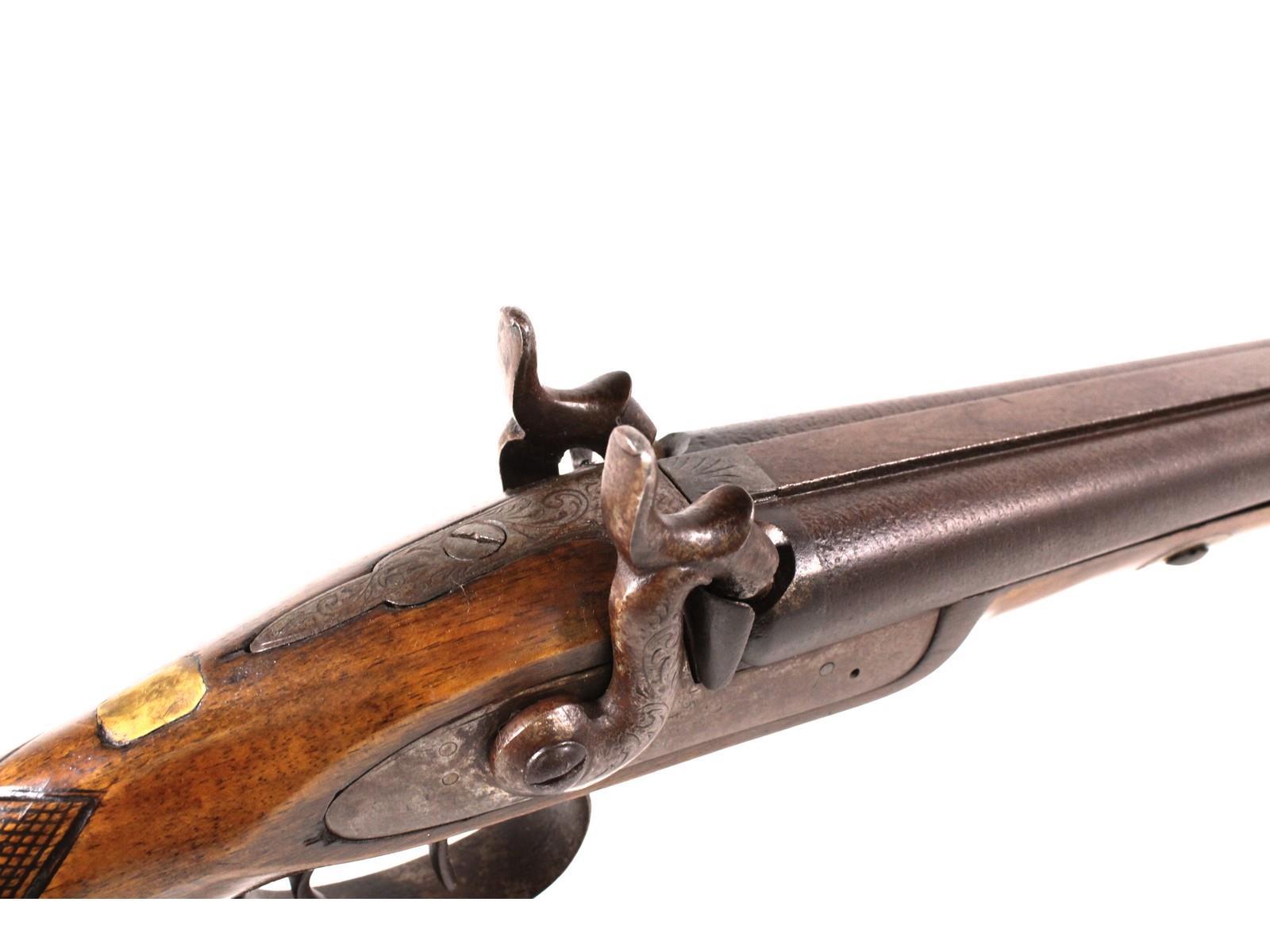 19th Century Side by Side Percussion Shotgun
