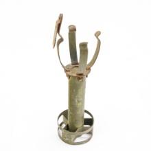 WWII US M1 Grenade Adapter-Four Prong 1944 Dated