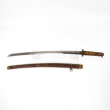 WWII Late War Japanese Army Officer Samurai Sword