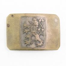 WWII Czech Legion Army Belt Buckle- Czechoslovakia