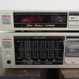 Fisher Stereo Tuner with DS-810 Speakers