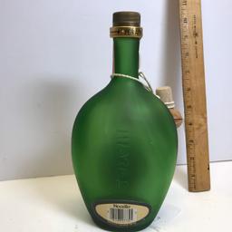 Vintage Toschi Nocello Bottle with Walnut & Cork Stopper - Imported from Italy