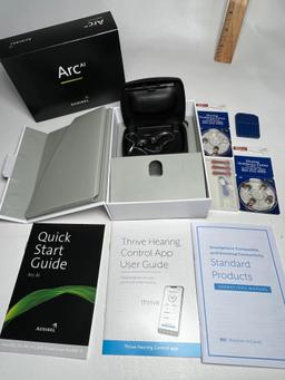 Arc A1 Audibel Hearing Aid with Accessories