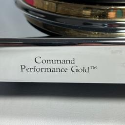 Command Performance Gold Model MK-307F Double Burner Portable Buffet Range