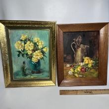 Pair of Original 9x12 Framed Paintings