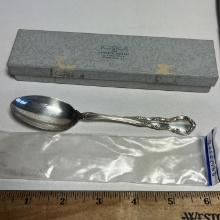 Vintage Wallace Sterling Silver Teaspoon